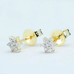 Kolczyki z brylantami Ventego z żółtego złota