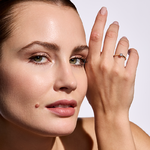 Pierścionek zaręczynowy z brylantem Kartezja z żółtego złota