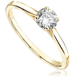 Pierścionek zaręczynowy Kartezja 0,40ct P0256ZB