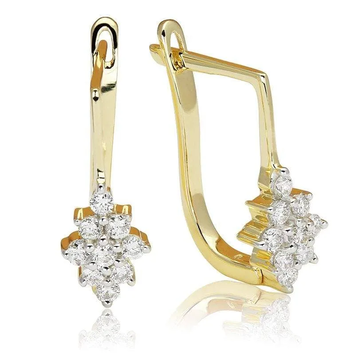 Kolczyki z diamentami Ventego z żółtego złota 0,25ct