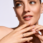 Pierścionek zaręczynowy z brylantami Ventego z żółtego złota