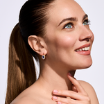 Kolczyki z brylantami i szafirami Ventego z żółtego złota