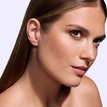 Kolczyki z brylantami Kartezja z żółtego złota