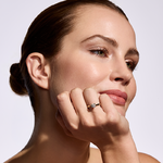 Pierścionek zaręczynowy z brylantem Kartezja z żółtego złota