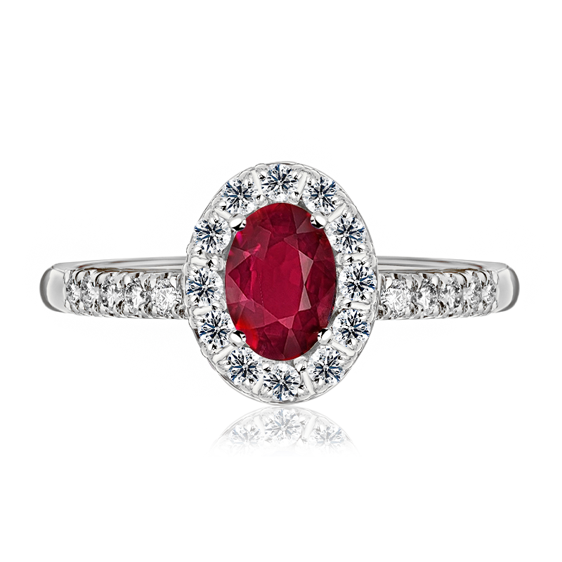 Pierścionek zaręczynowy Ventego 0,46ct  P0611BR