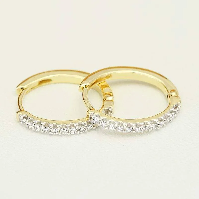 Kolczyki Sablo 0,17ct  K1453ZB