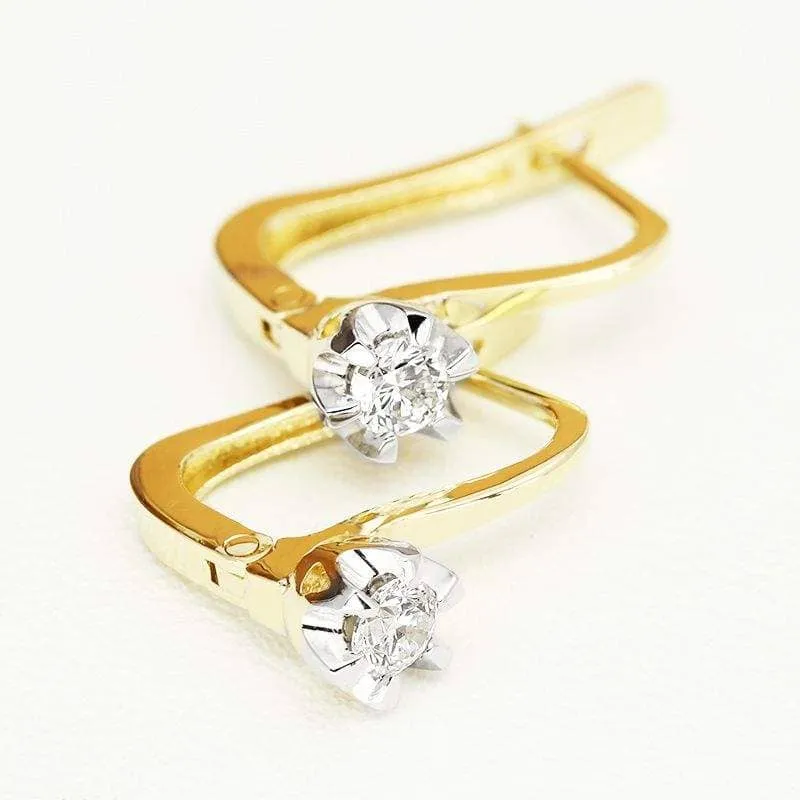 Kolczyki Kartezja 0,34ct  K1055ZB