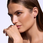 Kolczyki z brylantami Kartezja z żółtego złota