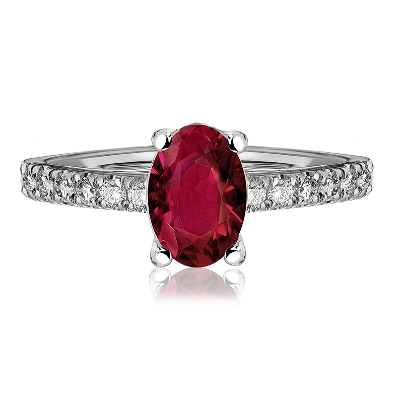 Pierścionek zaręczynowy Ventego 1,00ct  P0616BR