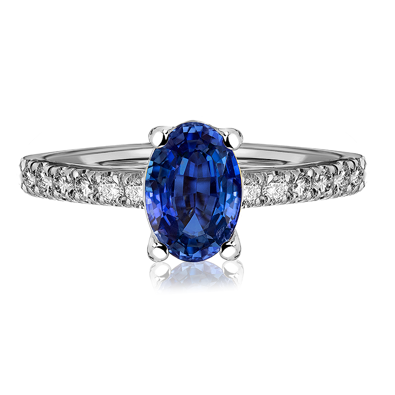 Pierścionek zaręczynowy Ventego 0,81ct  P0616BS