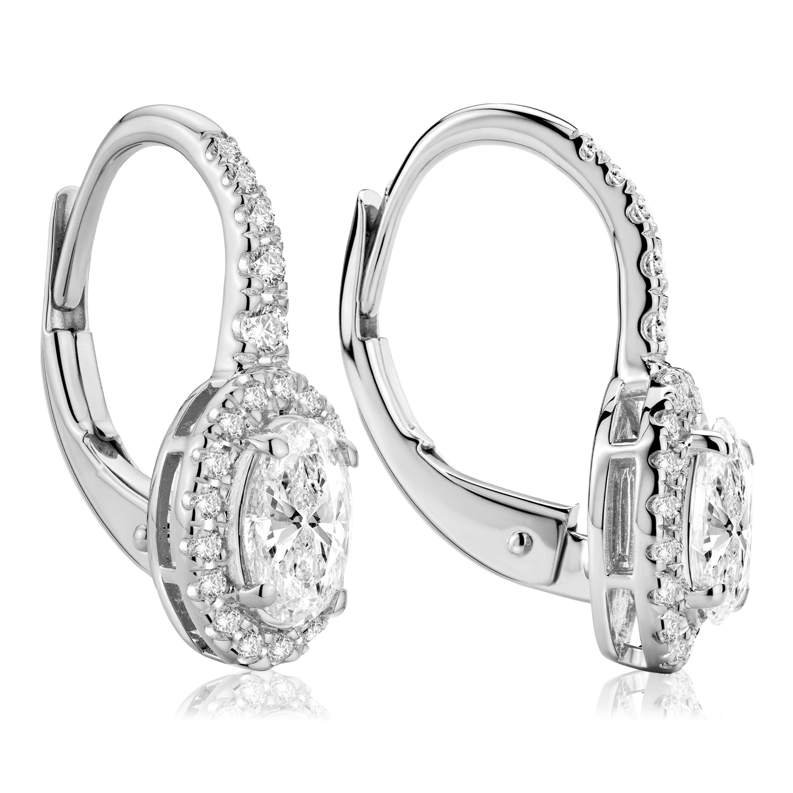 Kolczyki Kartezja 0,80ct  K1615BB