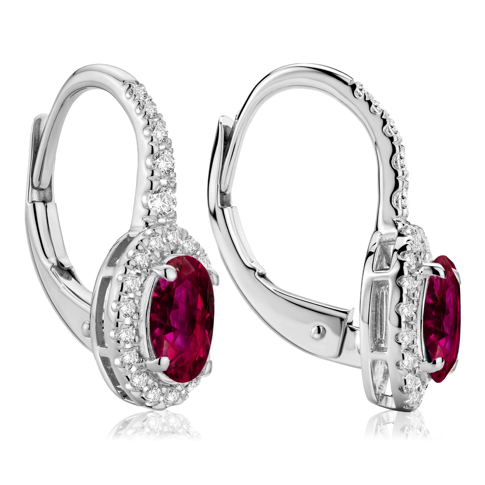 Kolczyki Kartezja 1,08ct  K1615BR