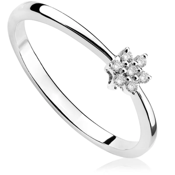 Pierścionek zaręczynowy z diamentami Ventego z białego złota P0411BB 0,05ct Pierścionek zaręczynowy z diamentami Ventego z białego złota 0,05ct