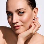 Kolczyki z brylantami Kartezja z żółtego złota